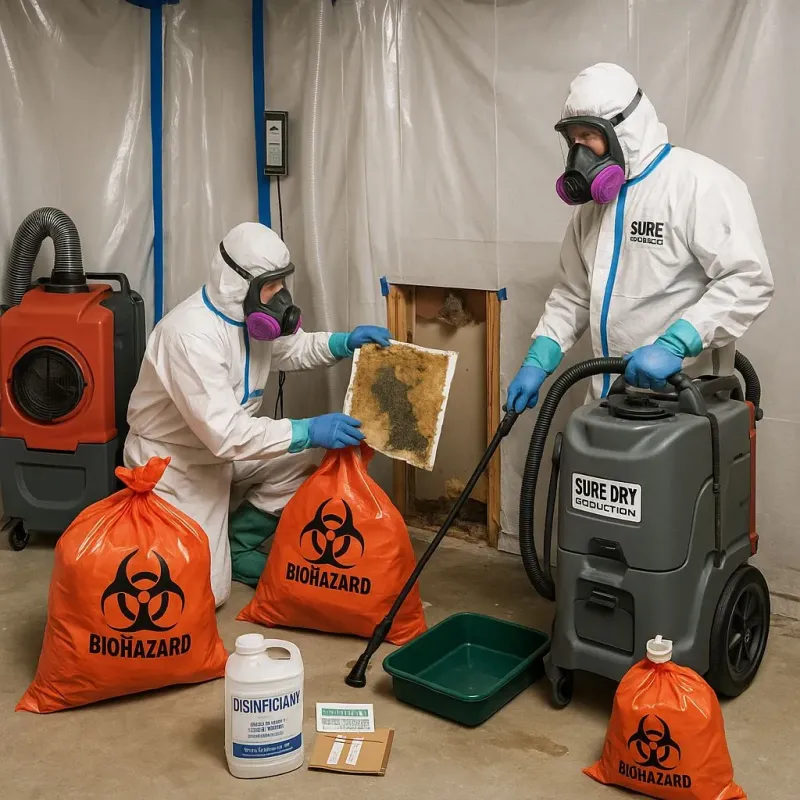 Contaminated Water Handling Protocols process in Shelby, OH