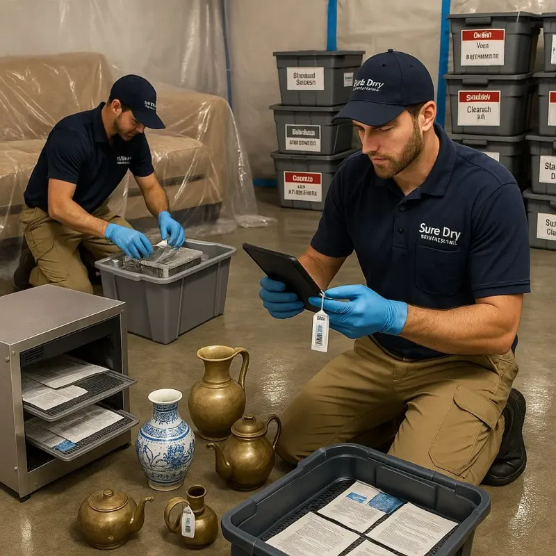 Content Protection and Restoration process in Shelby, OH