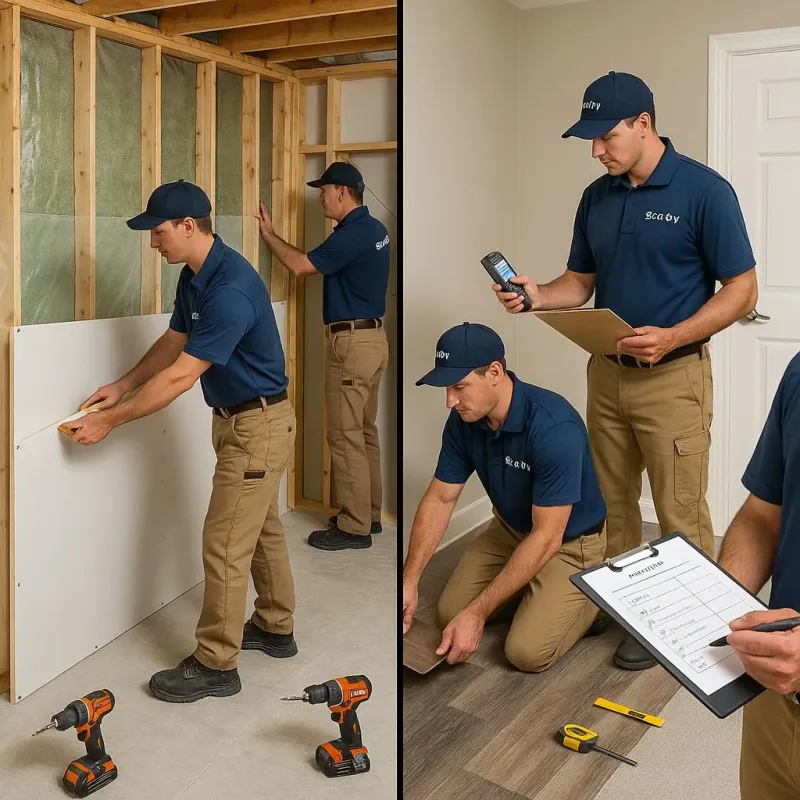 Repairs and Reconstruction process in Shelby, OH