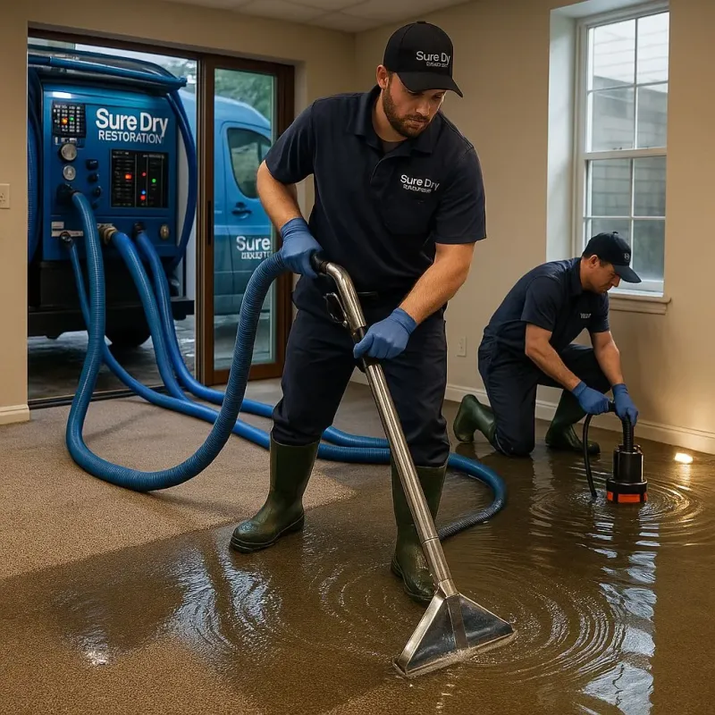 Water Extraction and Removal process in Shelby, OH
